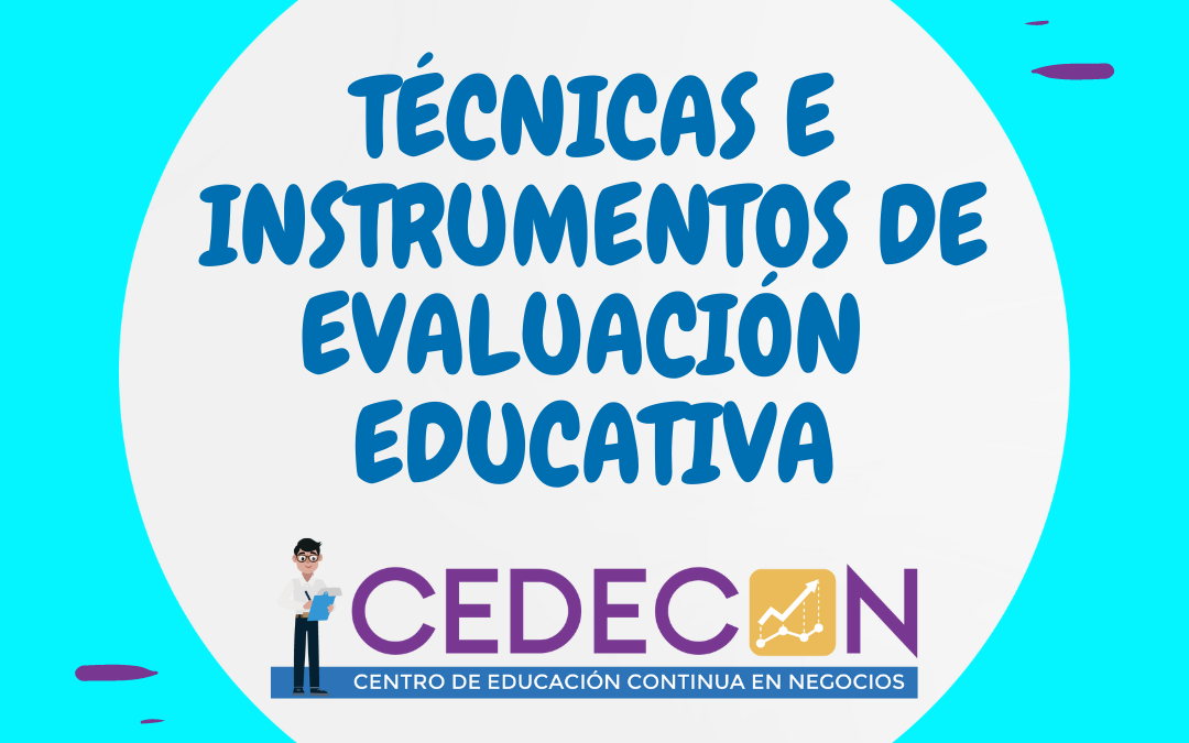 Técnicas e instrumentos de Evaluación Educativa