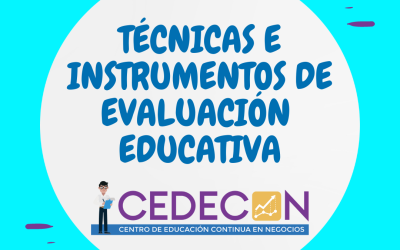 Técnicas e instrumentos de Evaluación Educativa
